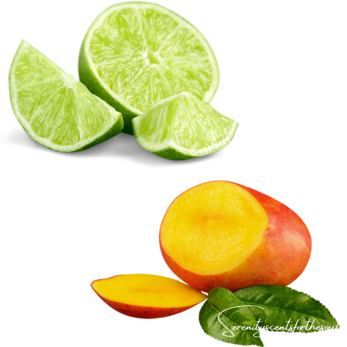 Thai lime and mango